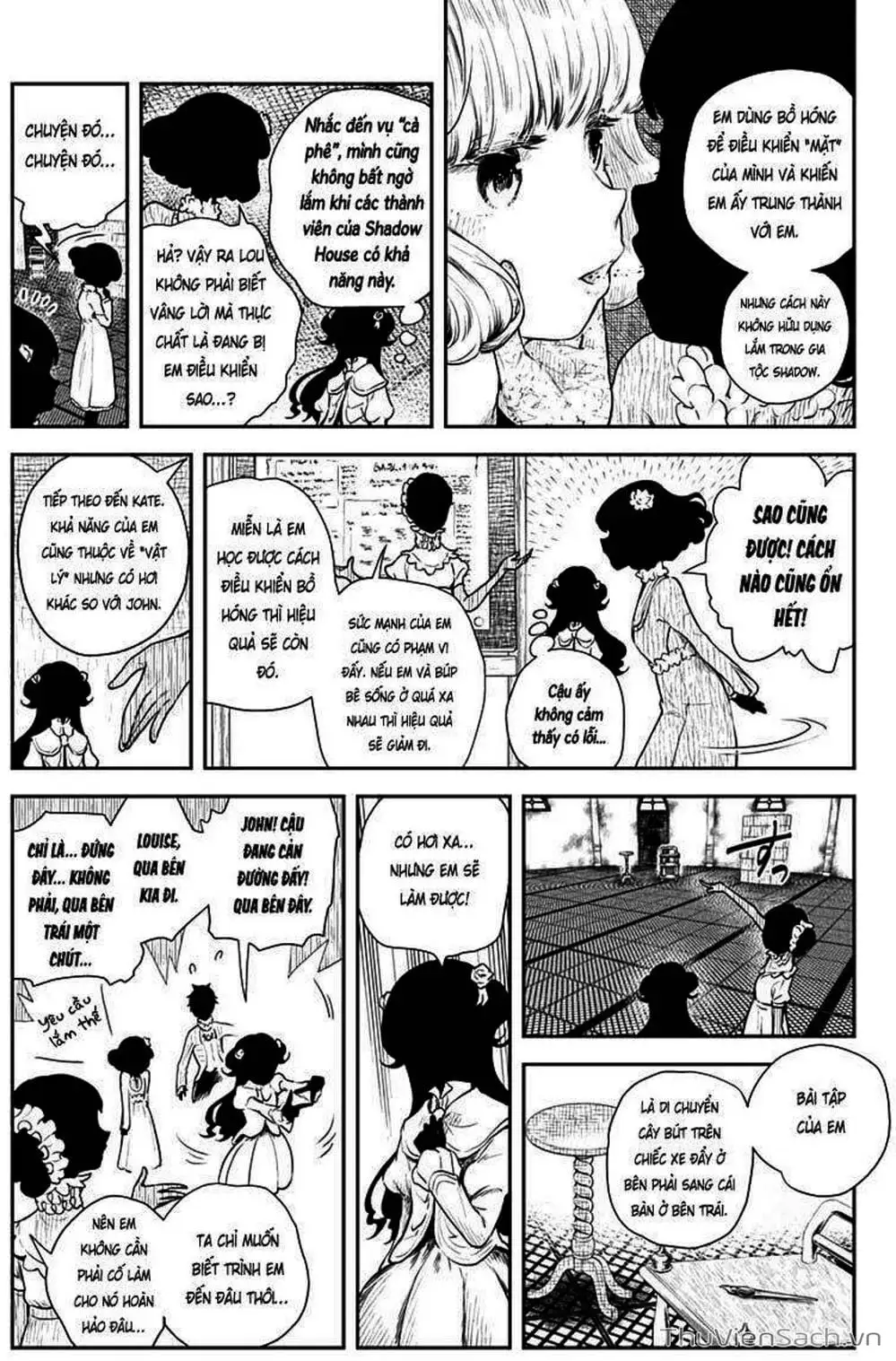 Truyện Tranh Gia Tộc Bóng Đêm - Shadows House trang 5