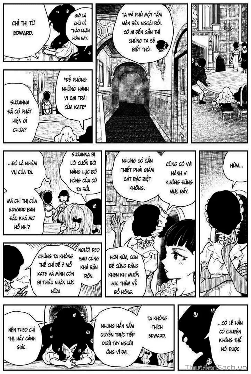 Truyện Tranh Gia Tộc Bóng Đêm - Shadows House trang 5