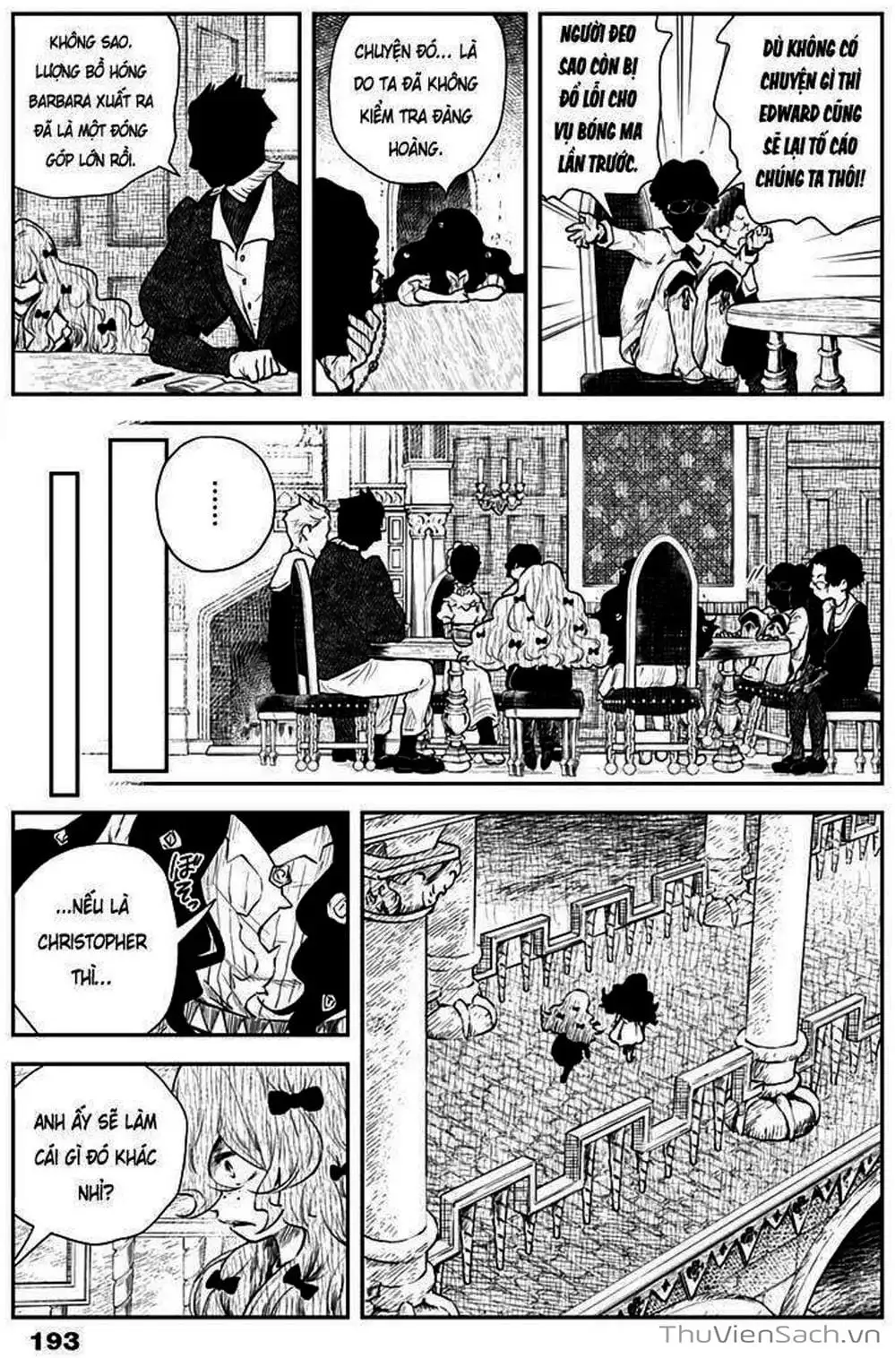 Truyện Tranh Gia Tộc Bóng Đêm - Shadows House trang 5