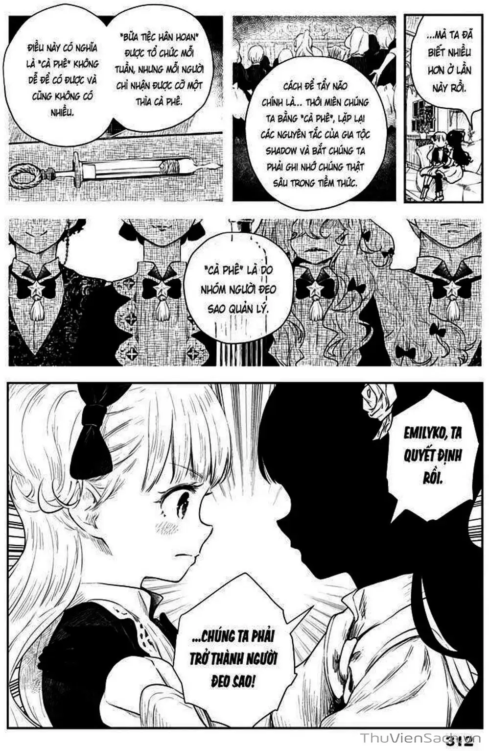 Truyện Tranh Gia Tộc Bóng Đêm - Shadows House trang 5