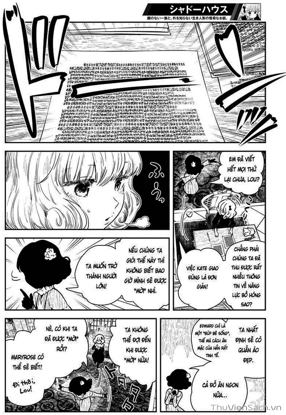 Truyện Tranh Gia Tộc Bóng Đêm - Shadows House trang 5