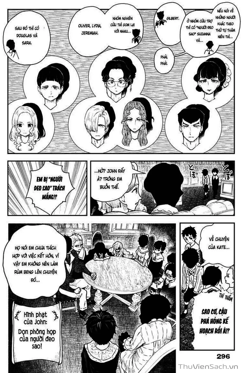 Truyện Tranh Gia Tộc Bóng Đêm - Shadows House trang 5