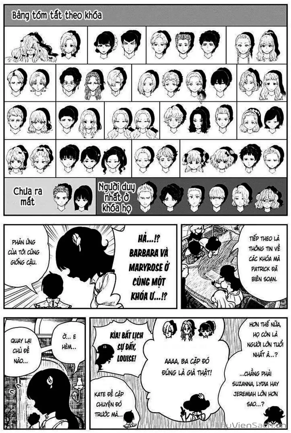 Truyện Tranh Gia Tộc Bóng Đêm - Shadows House trang 5