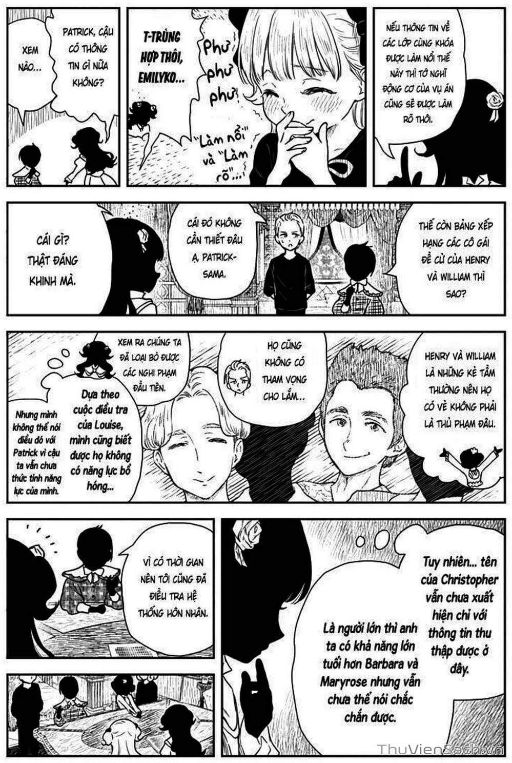 Truyện Tranh Gia Tộc Bóng Đêm - Shadows House trang 5