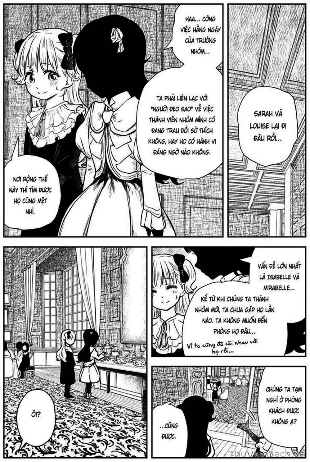 Truyện Tranh Gia Tộc Bóng Đêm - Shadows House trang 5