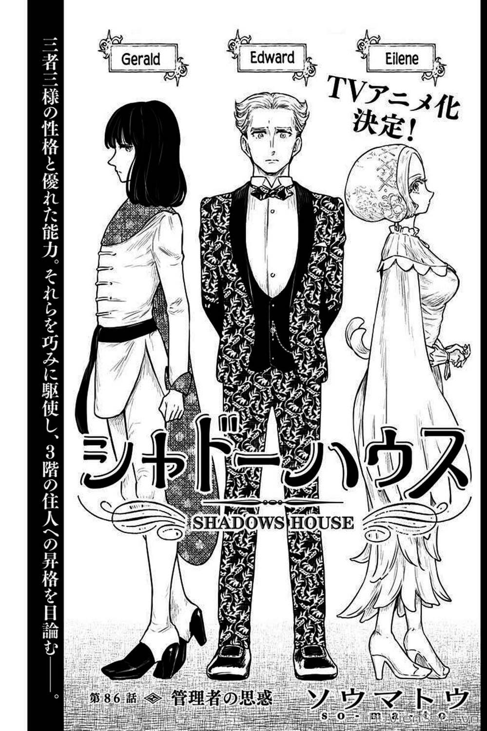 Truyện Tranh Gia Tộc Bóng Đêm - Shadows House trang 5