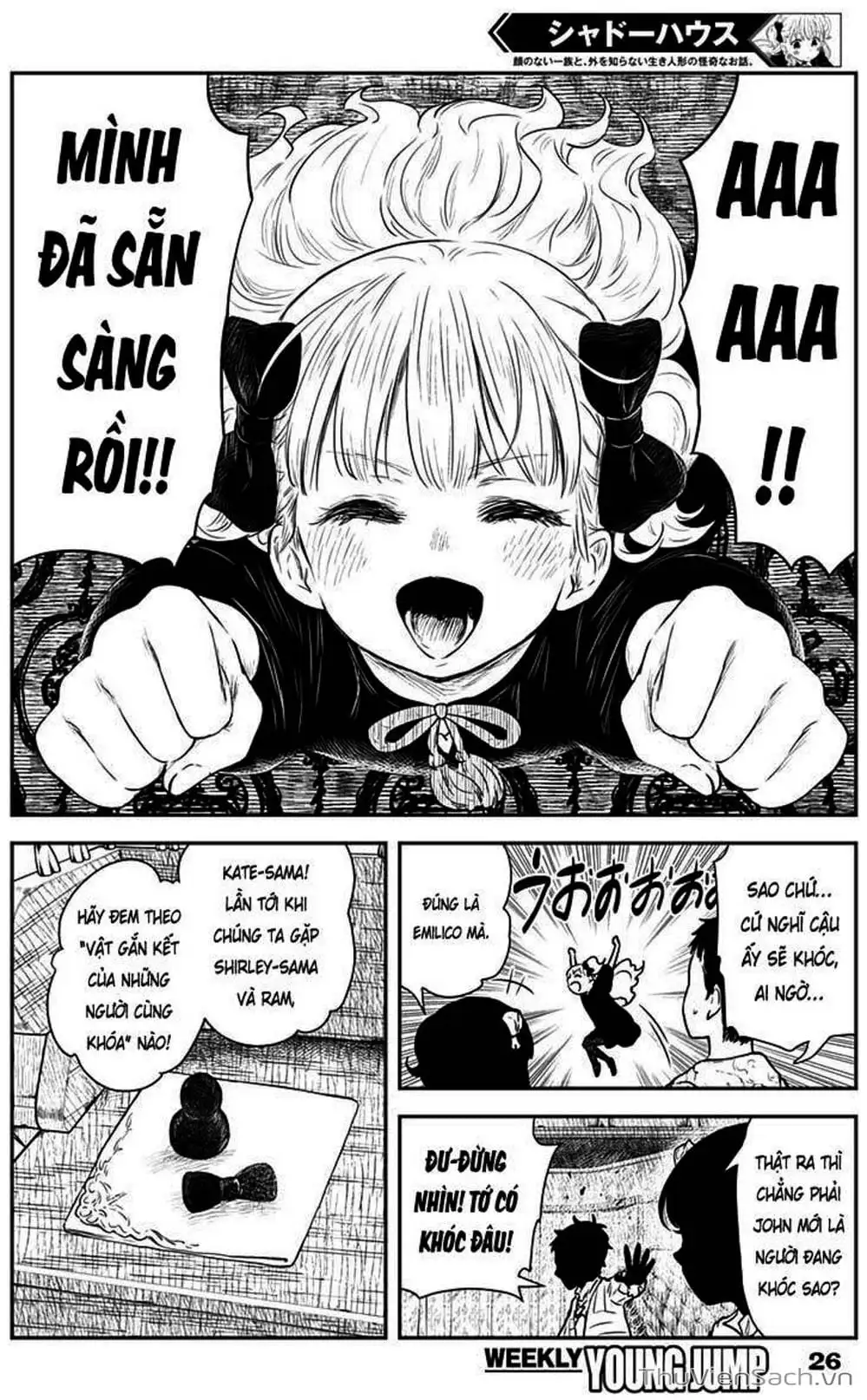 Truyện Tranh Gia Tộc Bóng Đêm - Shadows House trang 5