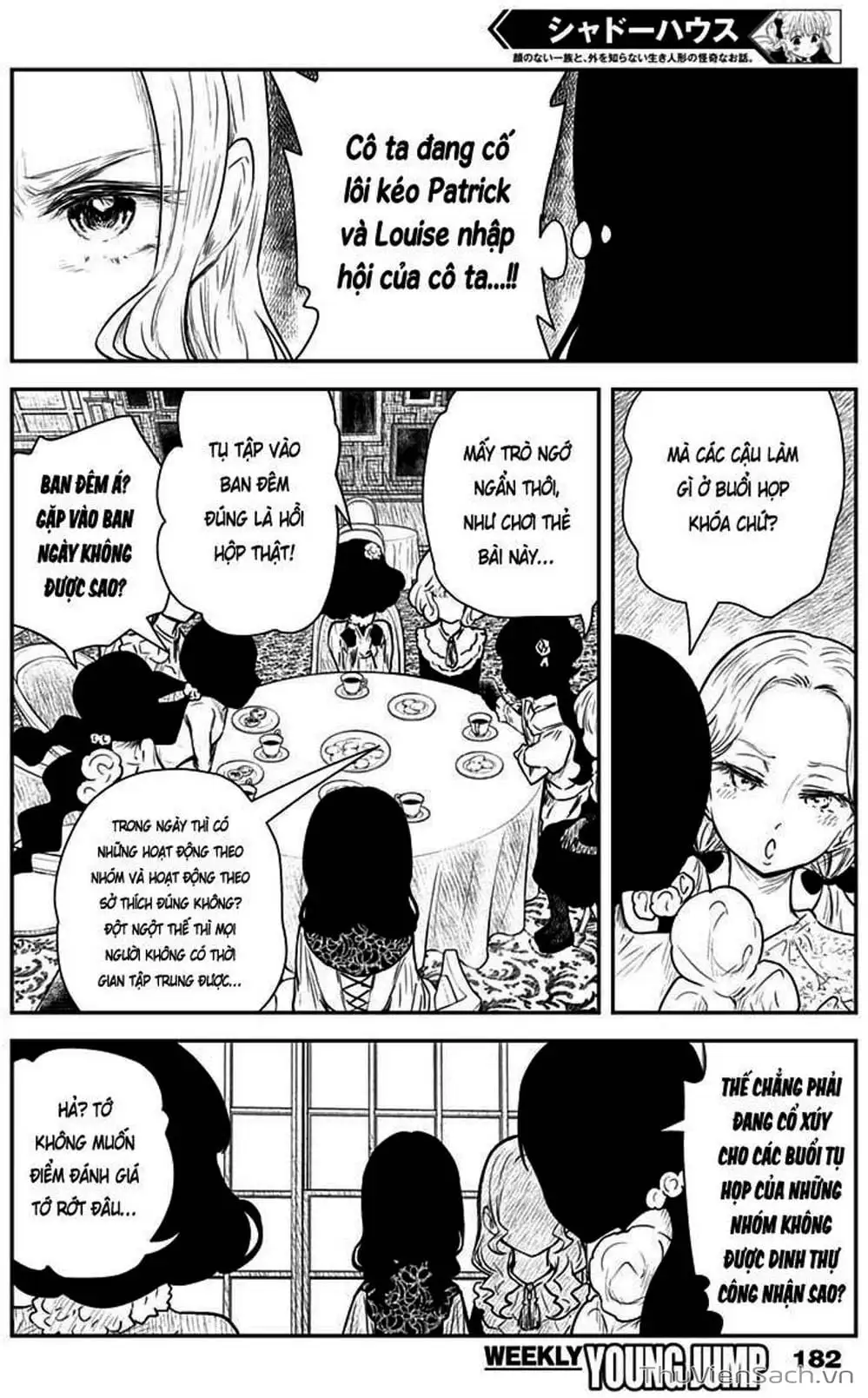 Truyện Tranh Gia Tộc Bóng Đêm - Shadows House trang 5