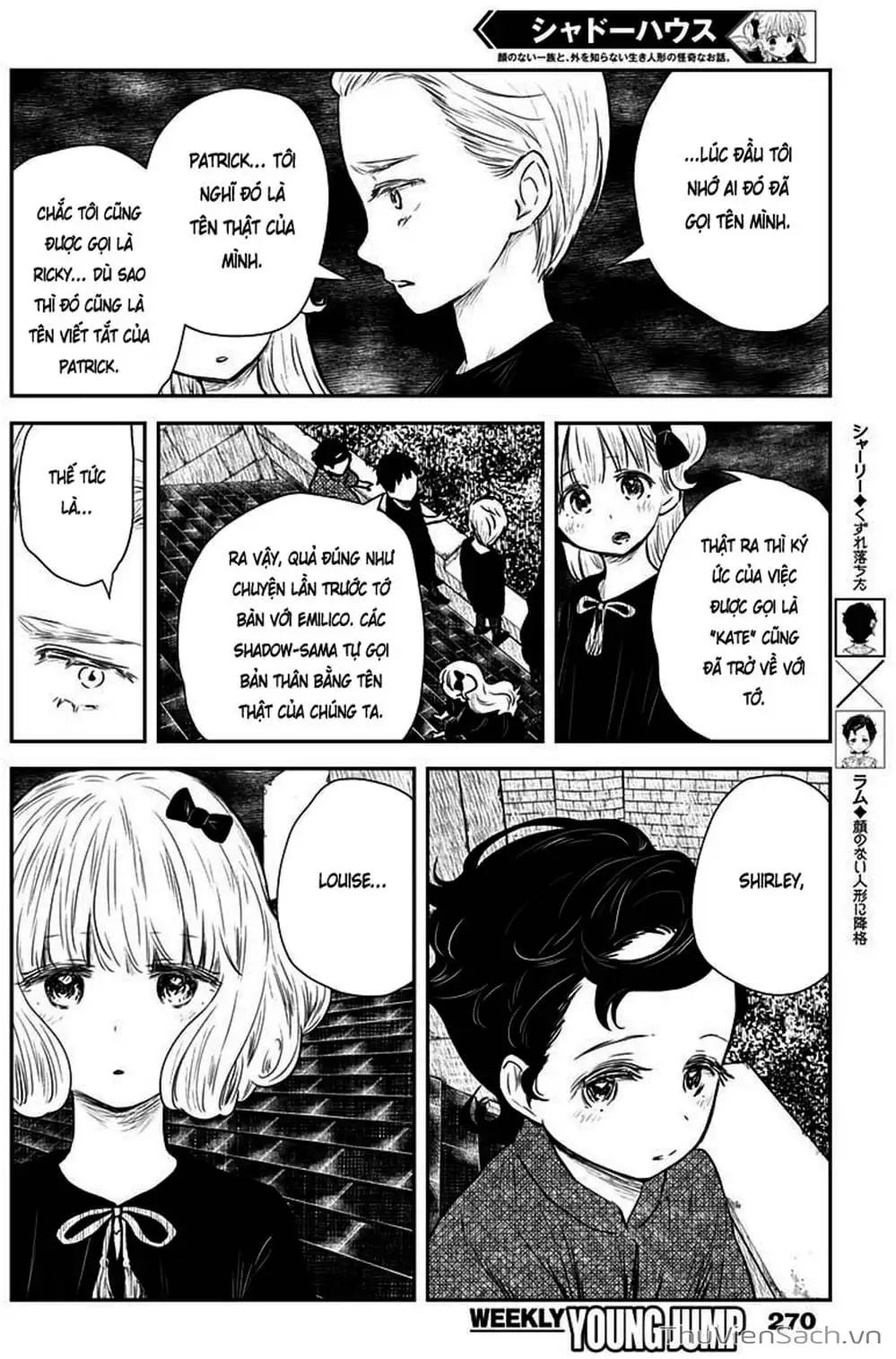 Truyện Tranh Gia Tộc Bóng Đêm - Shadows House trang 5