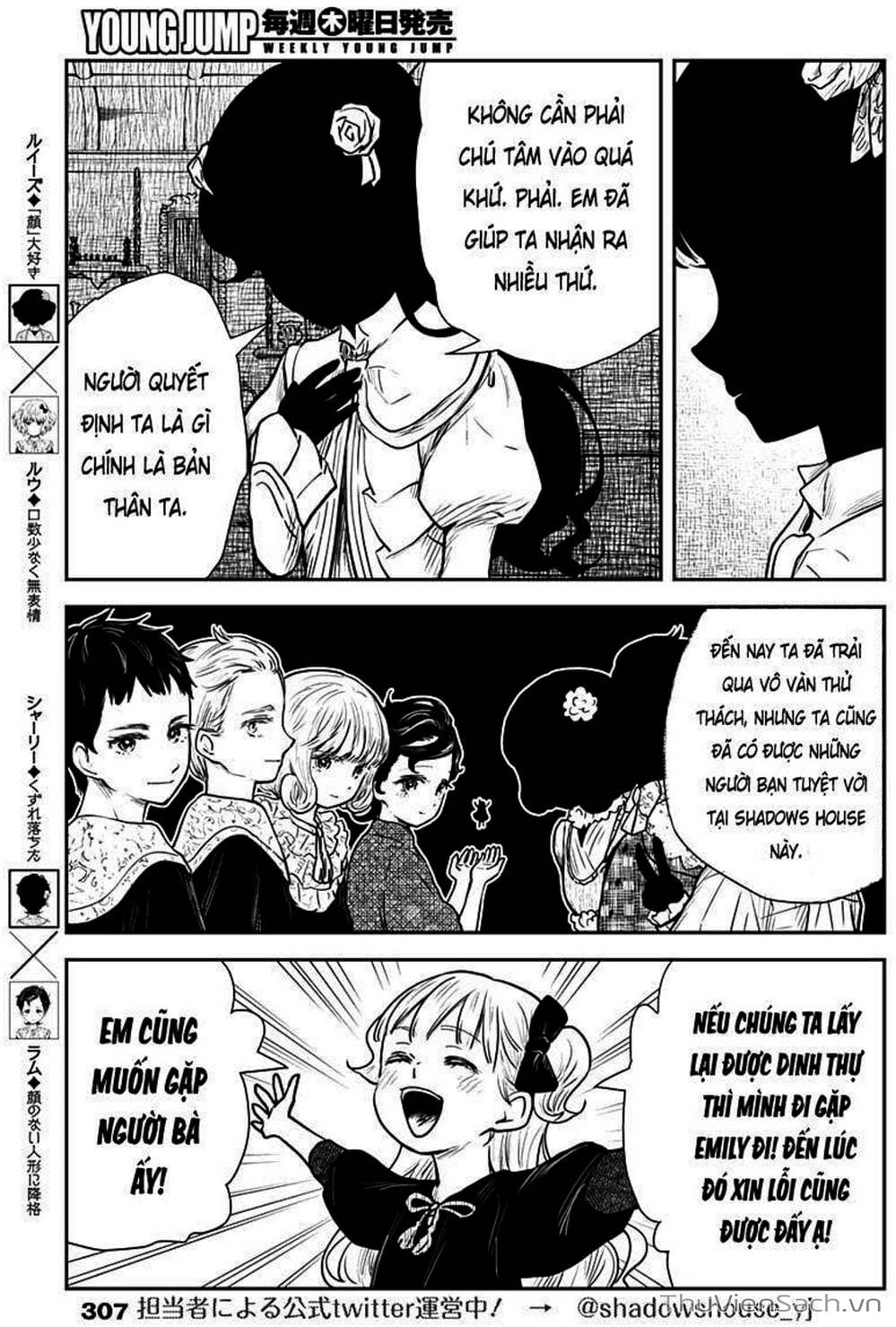 Truyện Tranh Gia Tộc Bóng Đêm - Shadows House trang 5