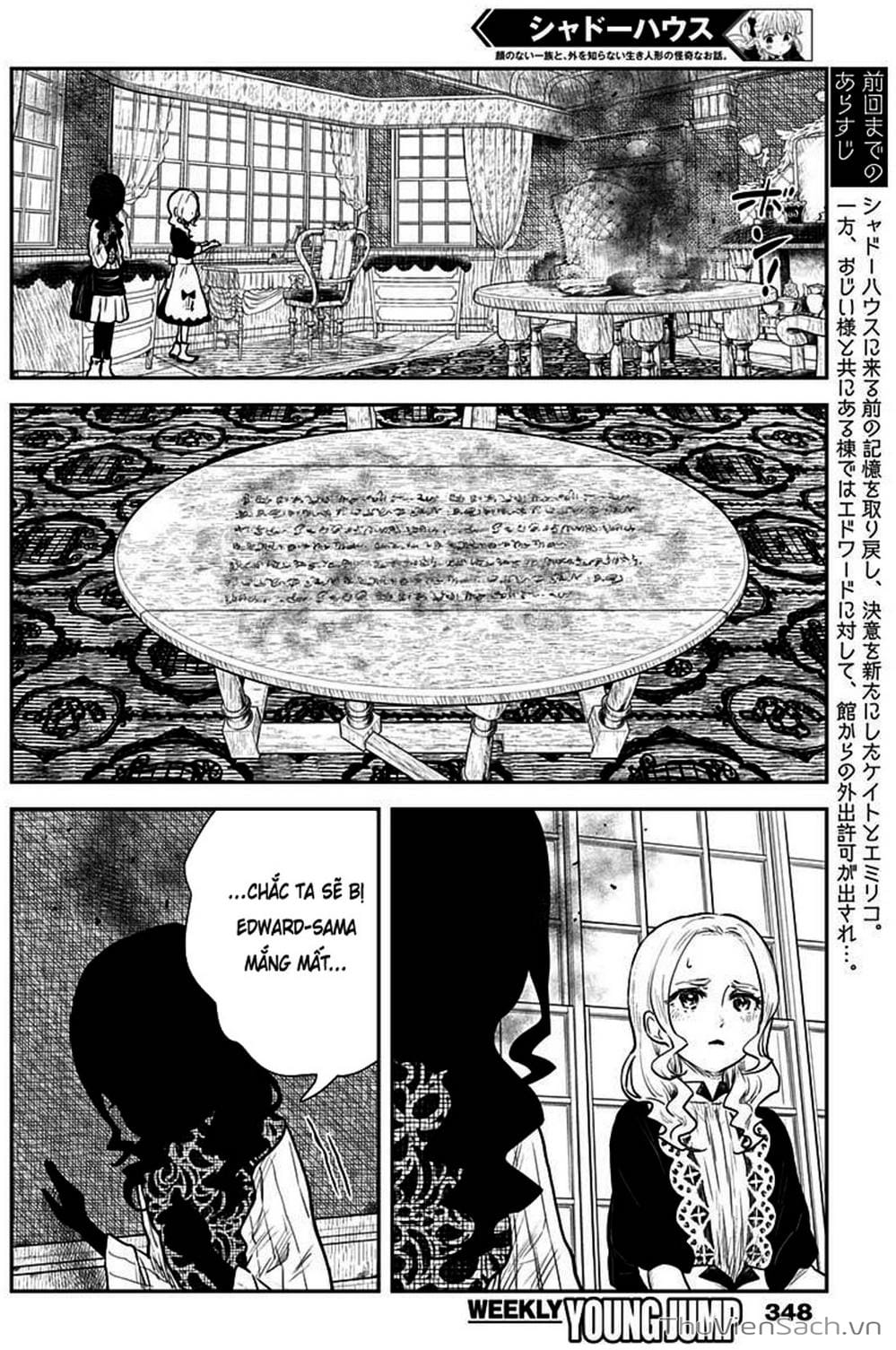 Truyện Tranh Gia Tộc Bóng Đêm - Shadows House trang 5