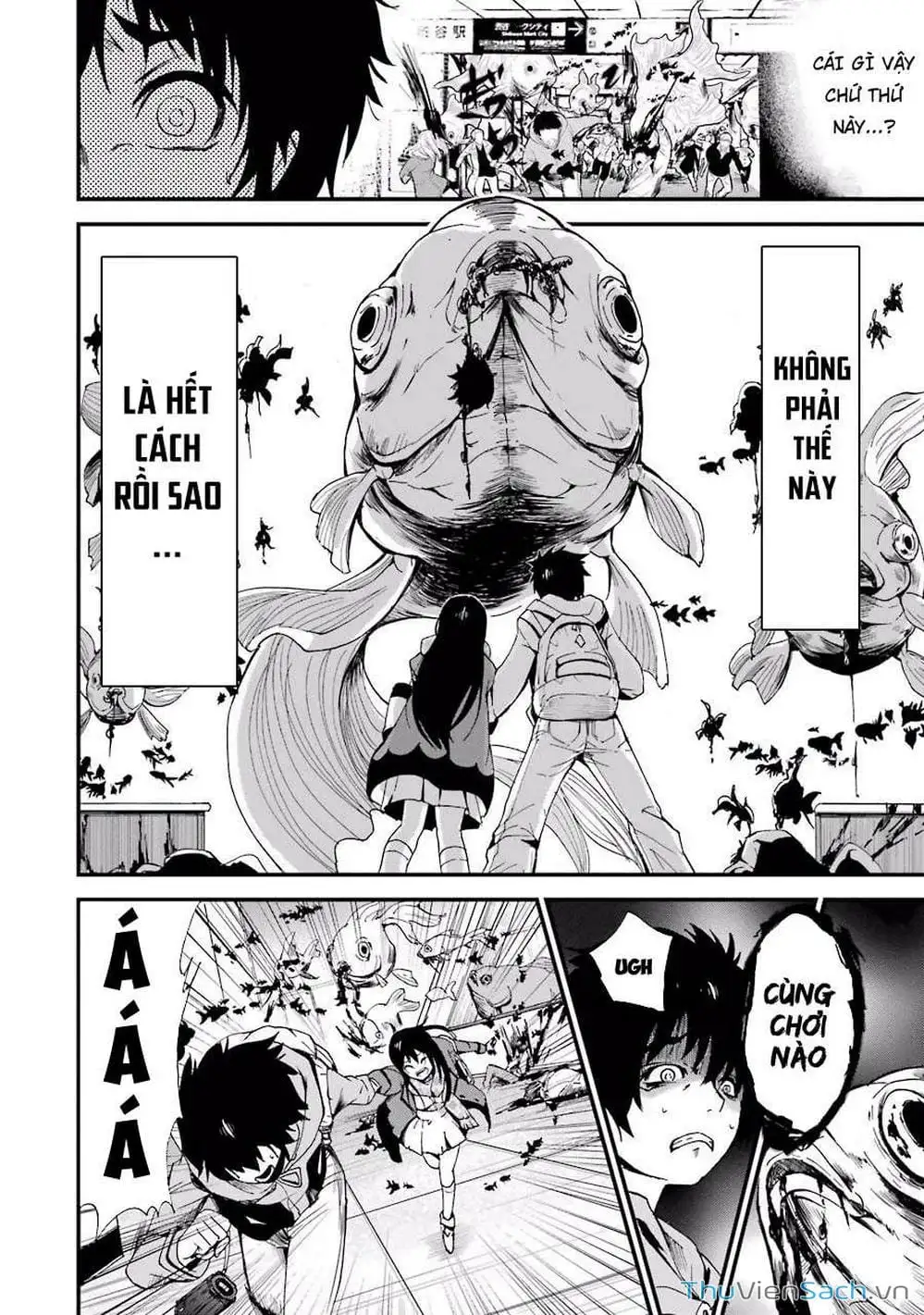 Truyện Tranh Cá Vàng Sát Thủ - Shibuya Kingyo trang 4