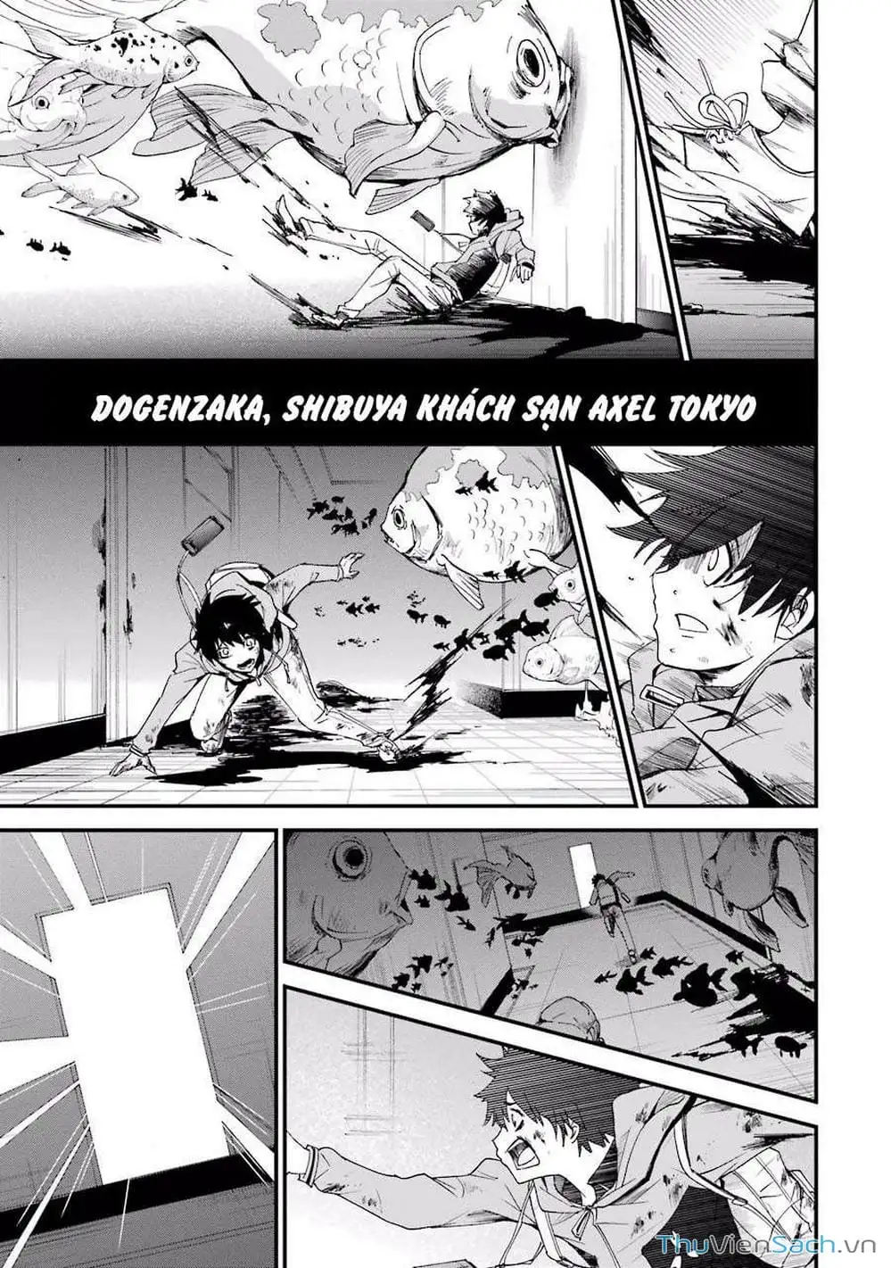Truyện Tranh Cá Vàng Sát Thủ - Shibuya Kingyo trang 4