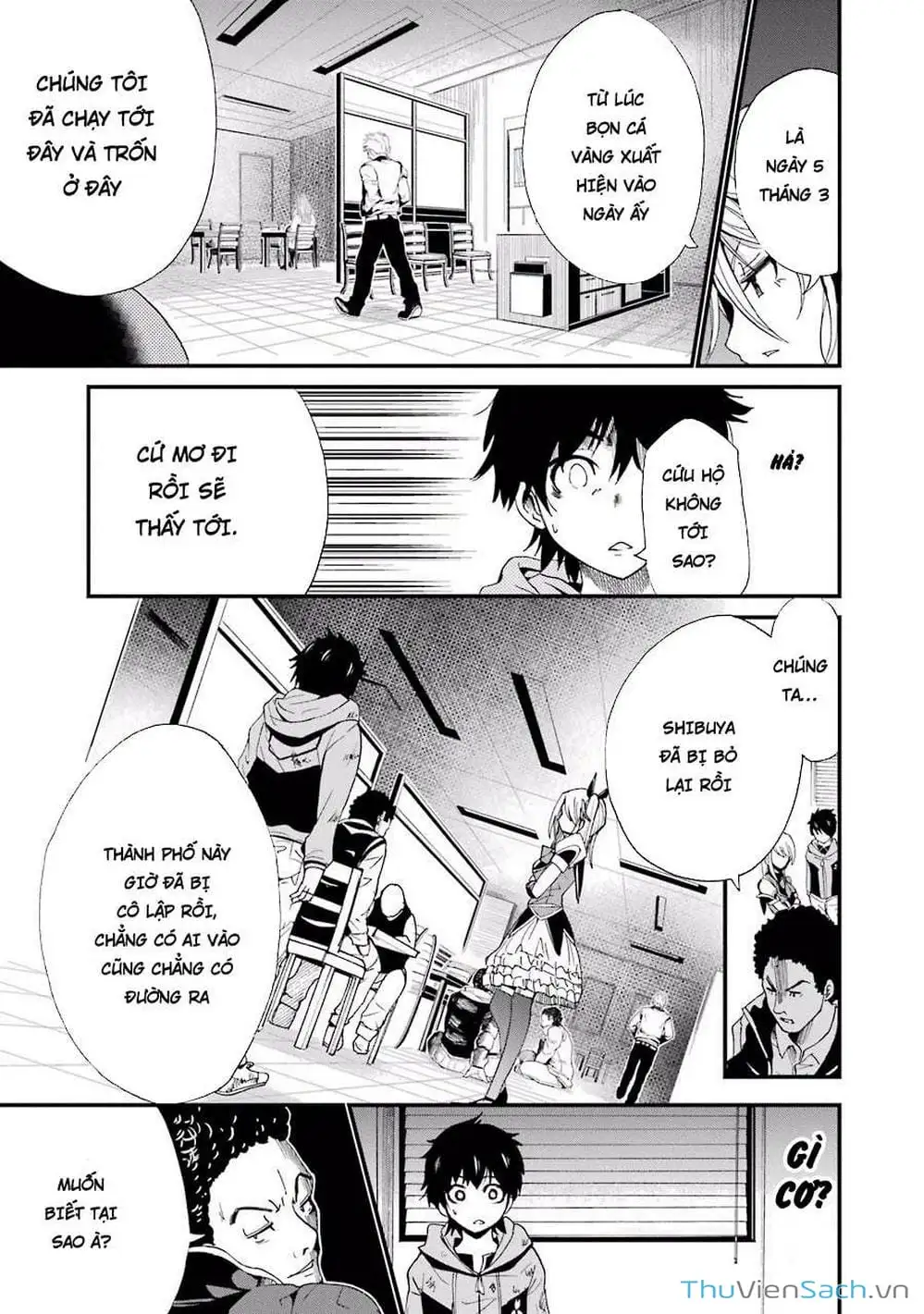 Truyện Tranh Cá Vàng Sát Thủ - Shibuya Kingyo trang 4