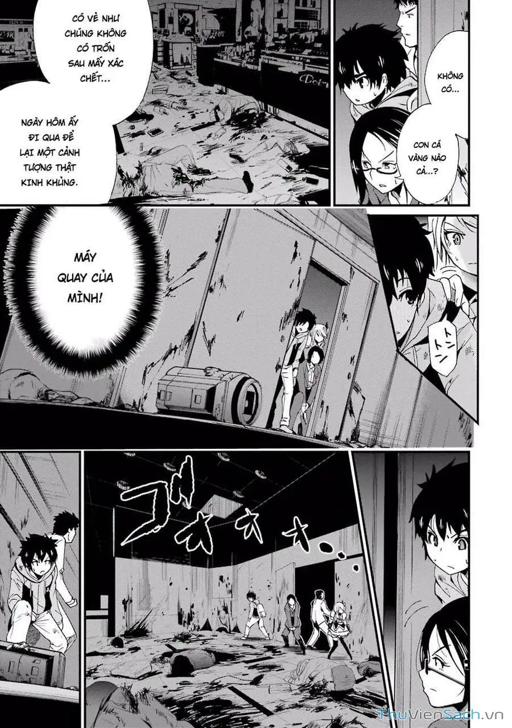 Truyện Tranh Cá Vàng Sát Thủ - Shibuya Kingyo trang 4