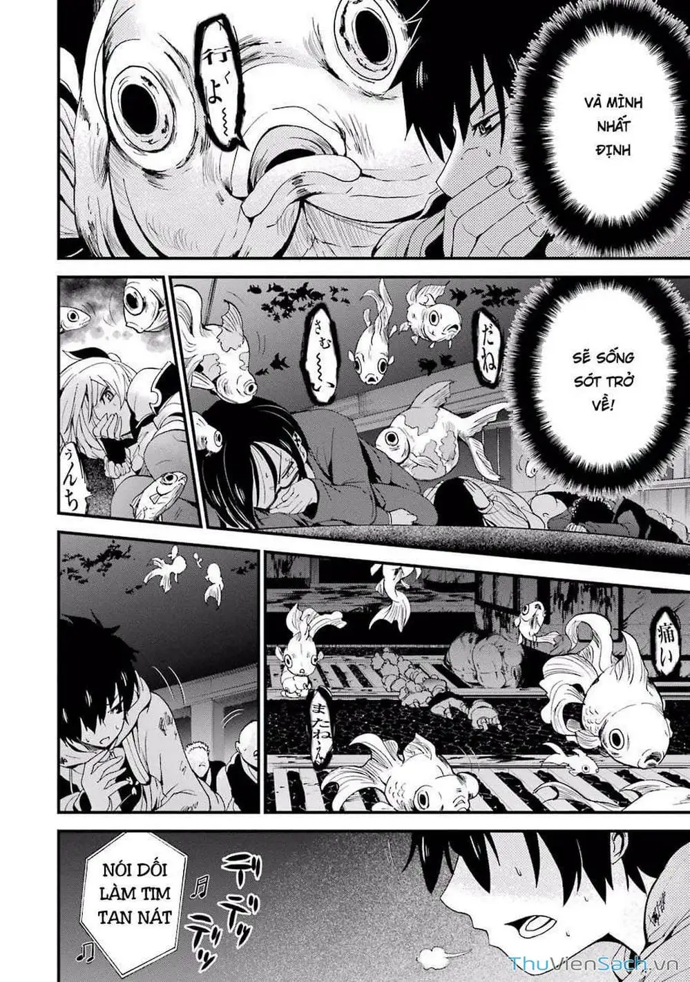 Truyện Tranh Cá Vàng Sát Thủ - Shibuya Kingyo trang 4