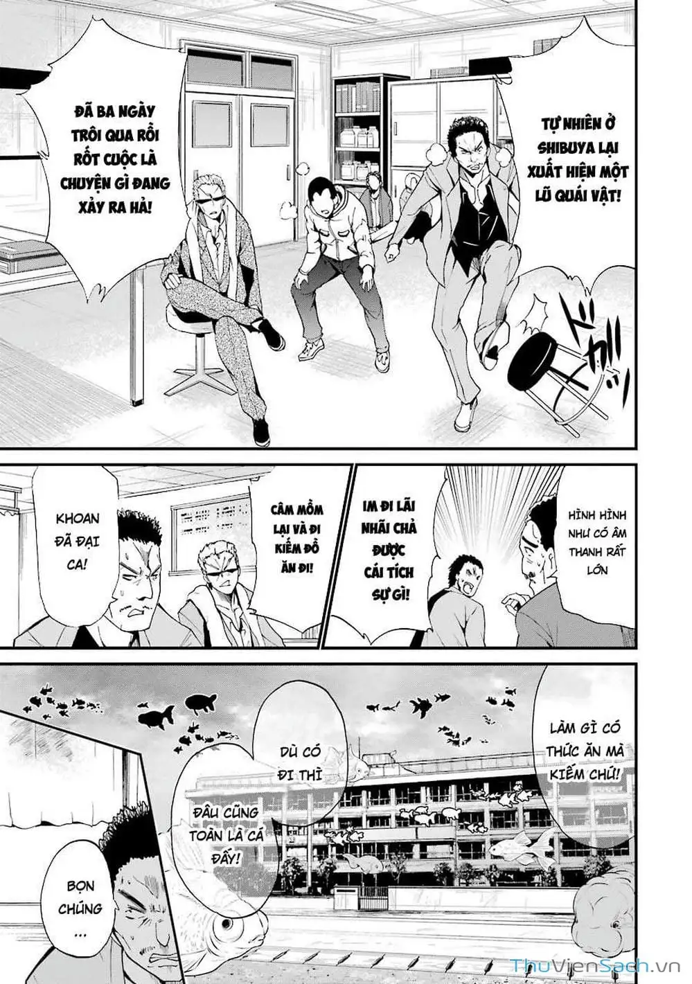 Truyện Tranh Cá Vàng Sát Thủ - Shibuya Kingyo trang 4