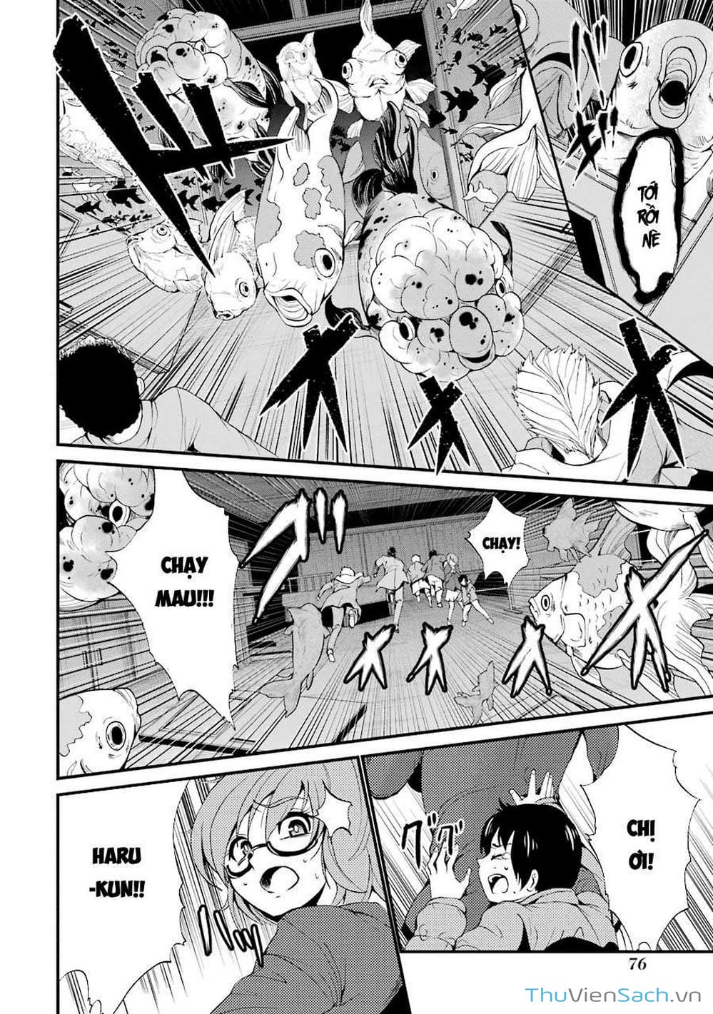 Truyện Tranh Cá Vàng Sát Thủ - Shibuya Kingyo trang 4