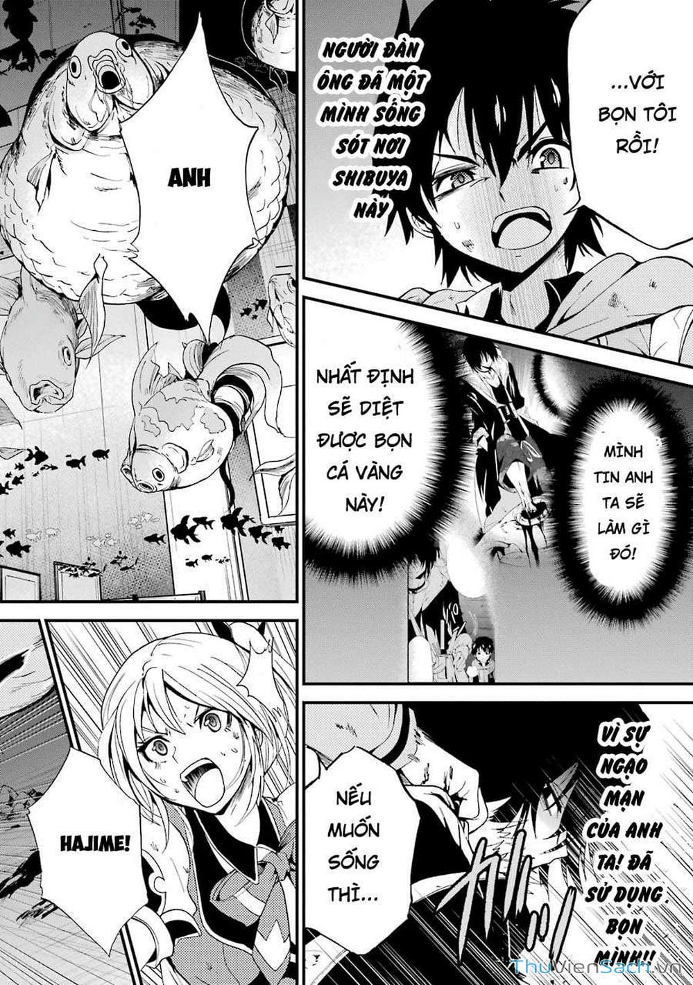 Truyện Tranh Cá Vàng Sát Thủ - Shibuya Kingyo trang 4