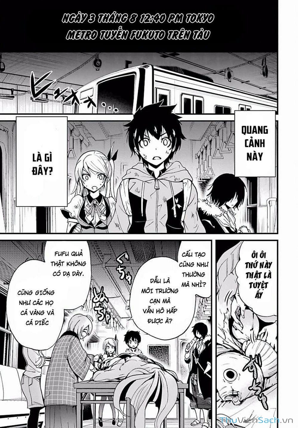 Truyện Tranh Cá Vàng Sát Thủ - Shibuya Kingyo trang 4