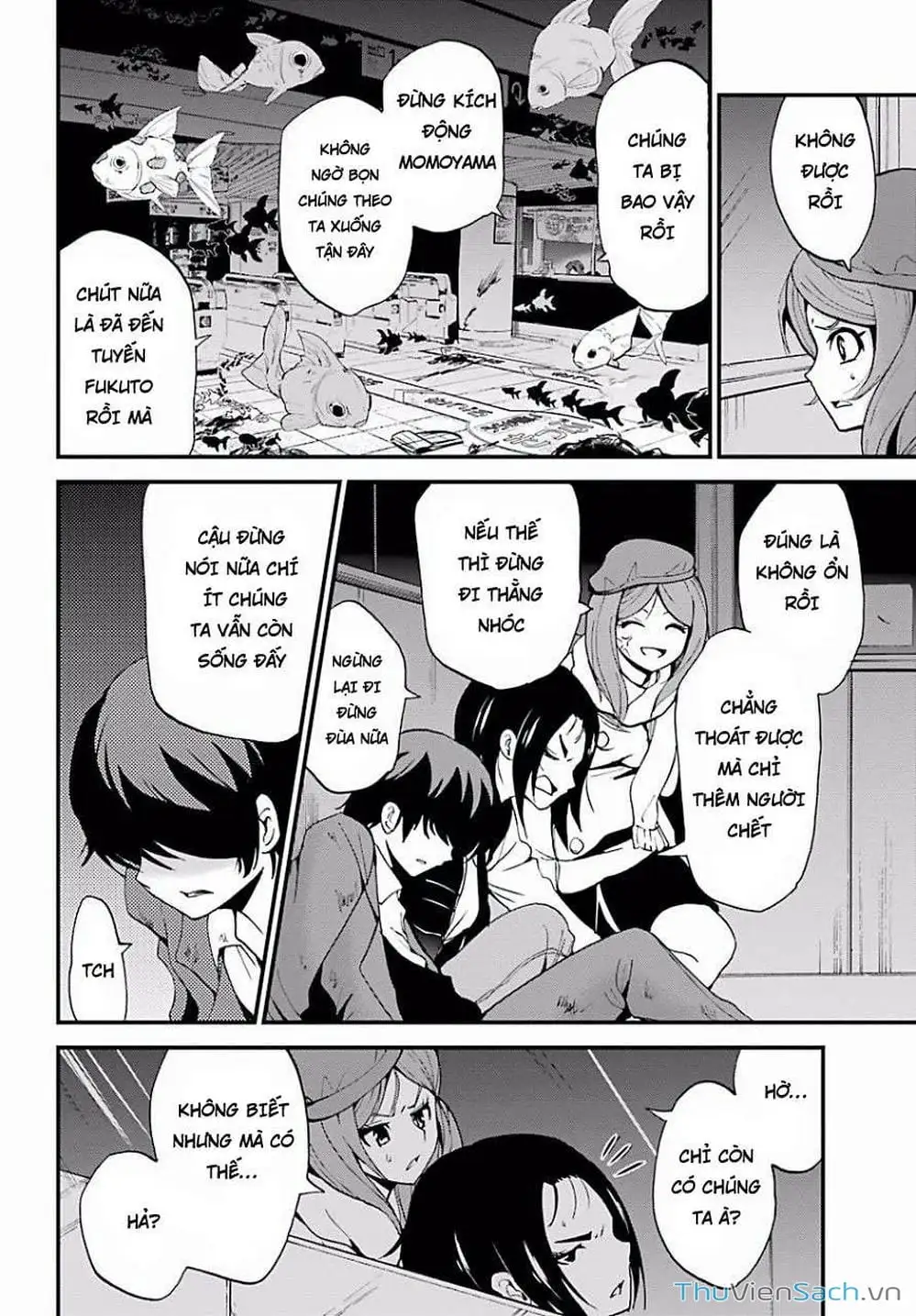 Truyện Tranh Cá Vàng Sát Thủ - Shibuya Kingyo trang 4