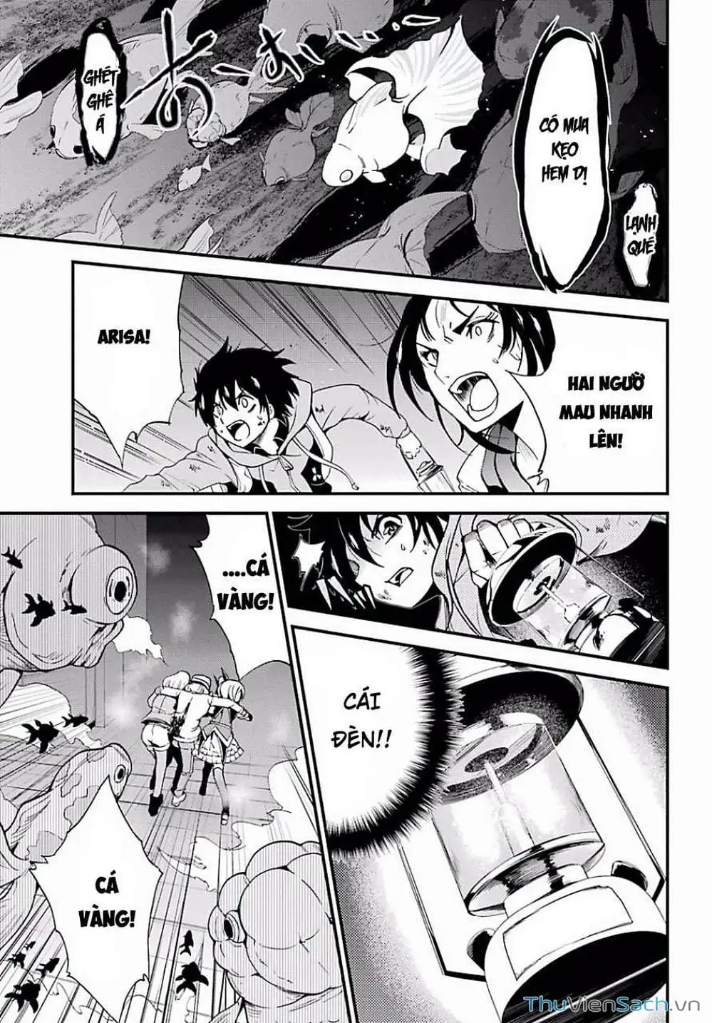 Truyện Tranh Cá Vàng Sát Thủ - Shibuya Kingyo trang 4