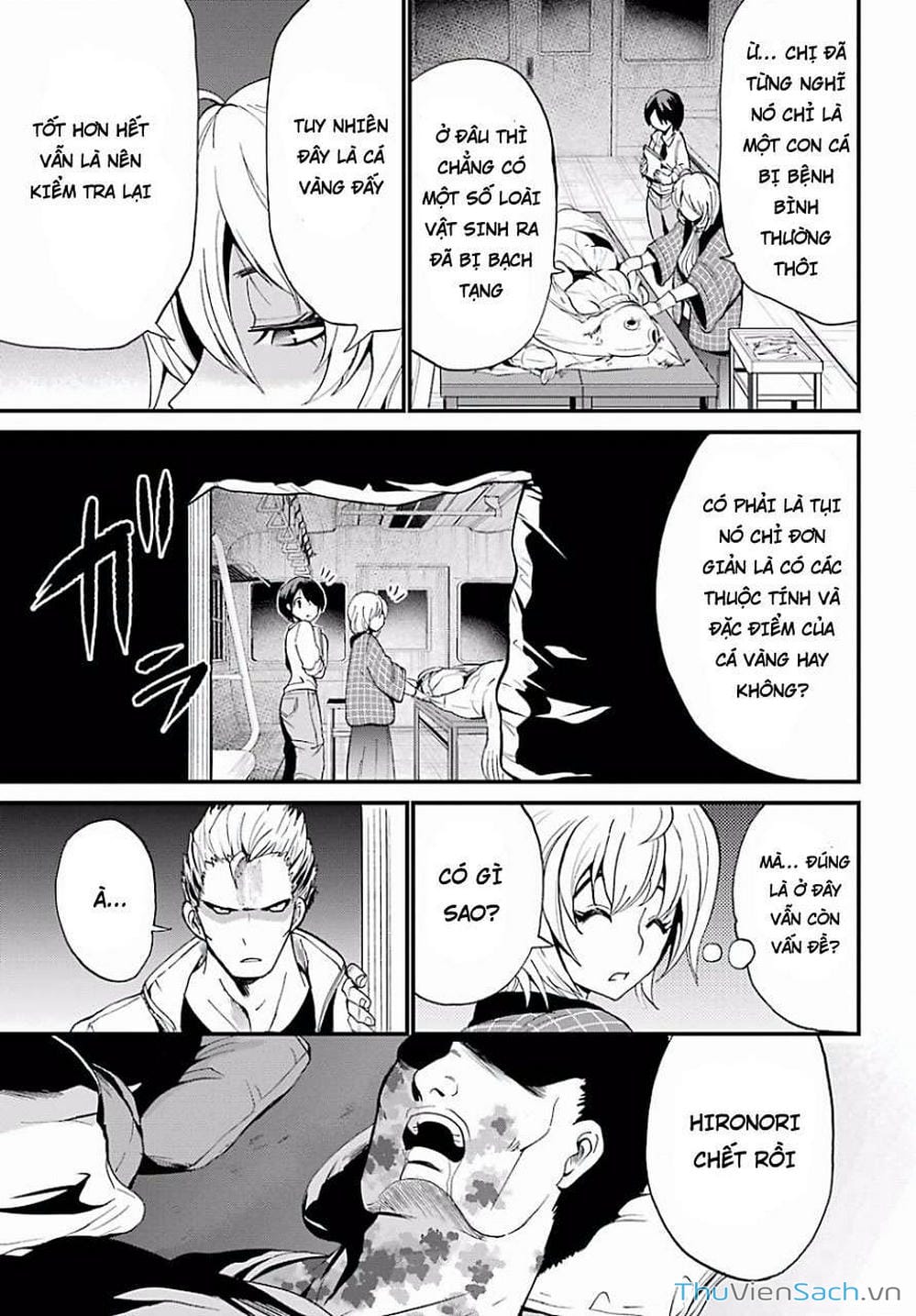 Truyện Tranh Cá Vàng Sát Thủ - Shibuya Kingyo trang 4