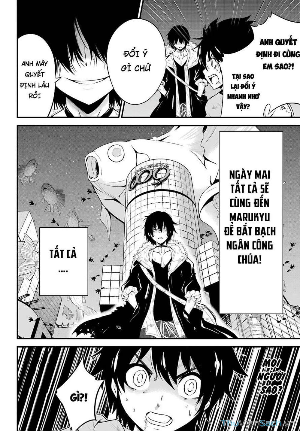 Truyện Tranh Cá Vàng Sát Thủ - Shibuya Kingyo trang 4