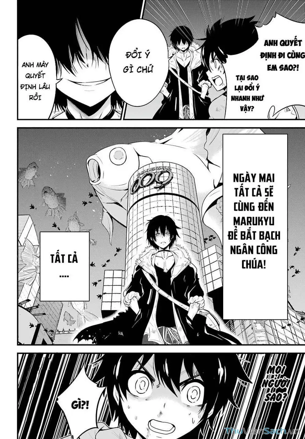 Truyện Tranh Cá Vàng Sát Thủ - Shibuya Kingyo trang 4