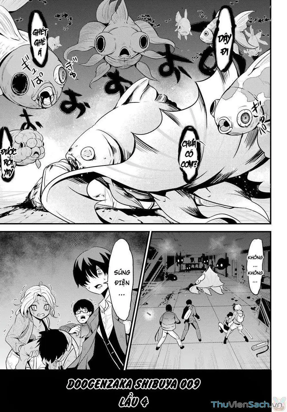Truyện Tranh Cá Vàng Sát Thủ - Shibuya Kingyo trang 4