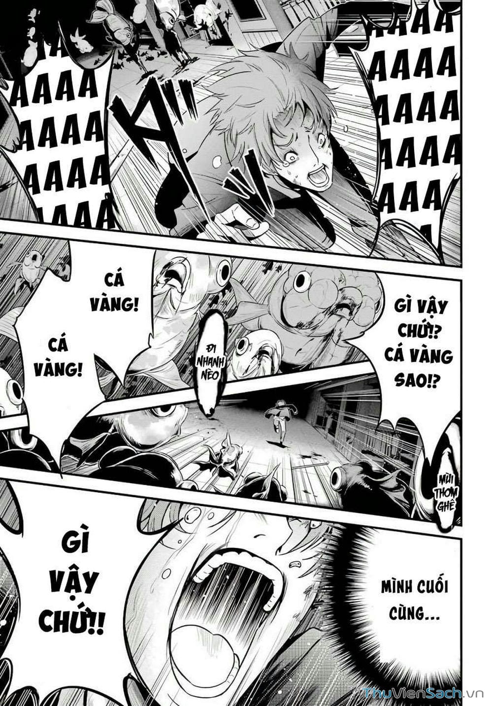 Truyện Tranh Cá Vàng Sát Thủ - Shibuya Kingyo trang 4