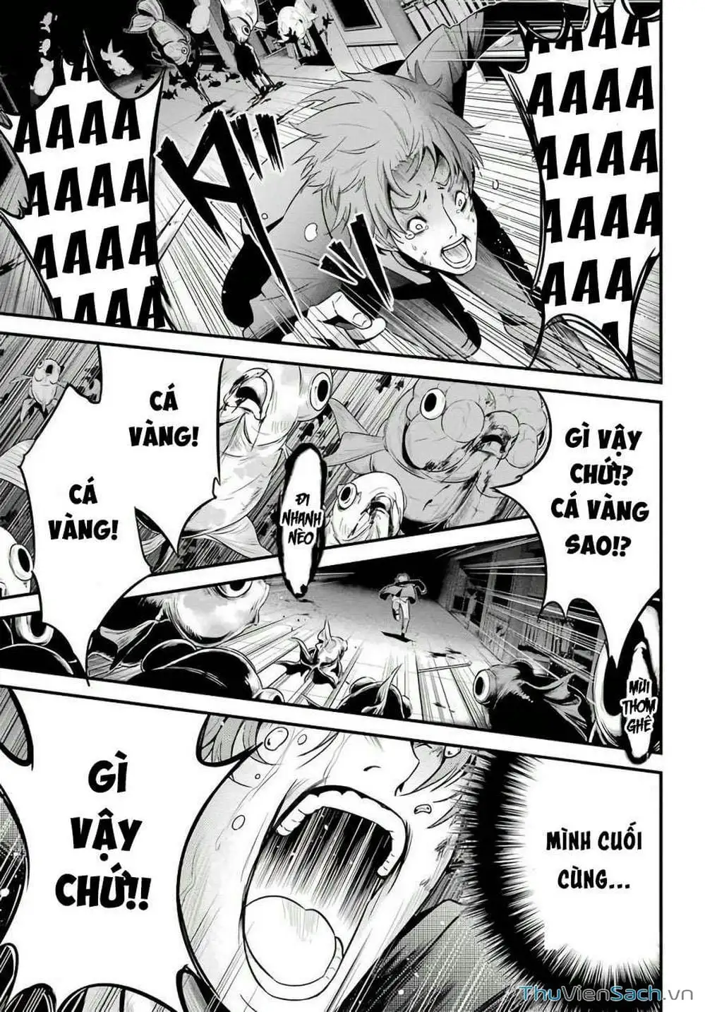 Truyện Tranh Cá Vàng Sát Thủ - Shibuya Kingyo trang 4