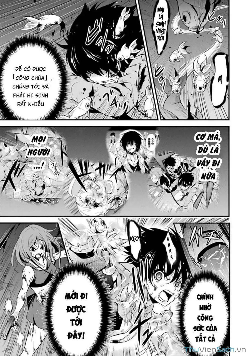 Truyện Tranh Cá Vàng Sát Thủ - Shibuya Kingyo trang 4