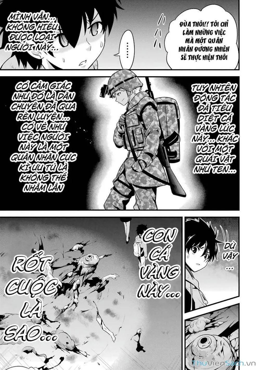 Truyện Tranh Cá Vàng Sát Thủ - Shibuya Kingyo trang 4