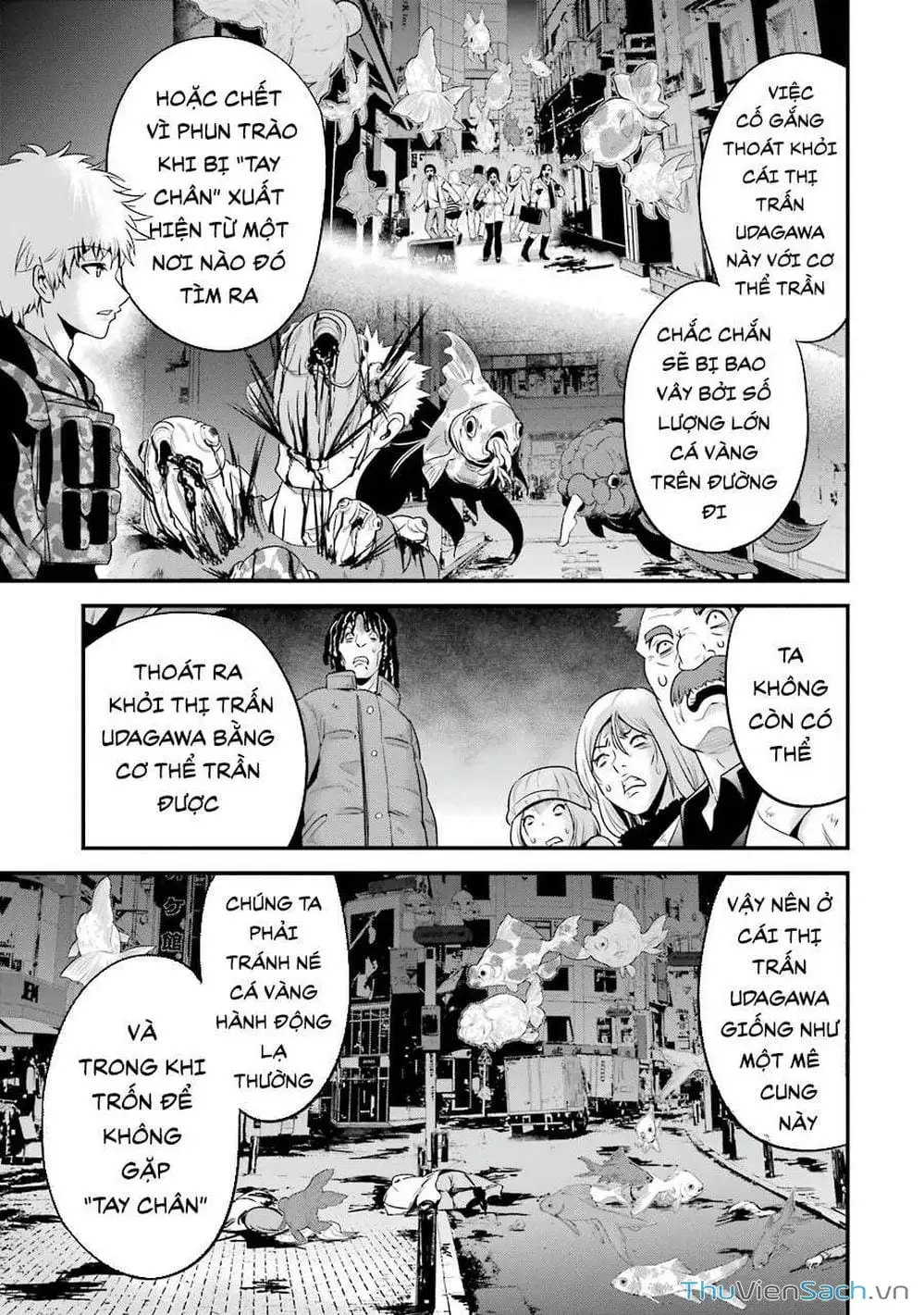 Truyện Tranh Cá Vàng Sát Thủ - Shibuya Kingyo trang 4
