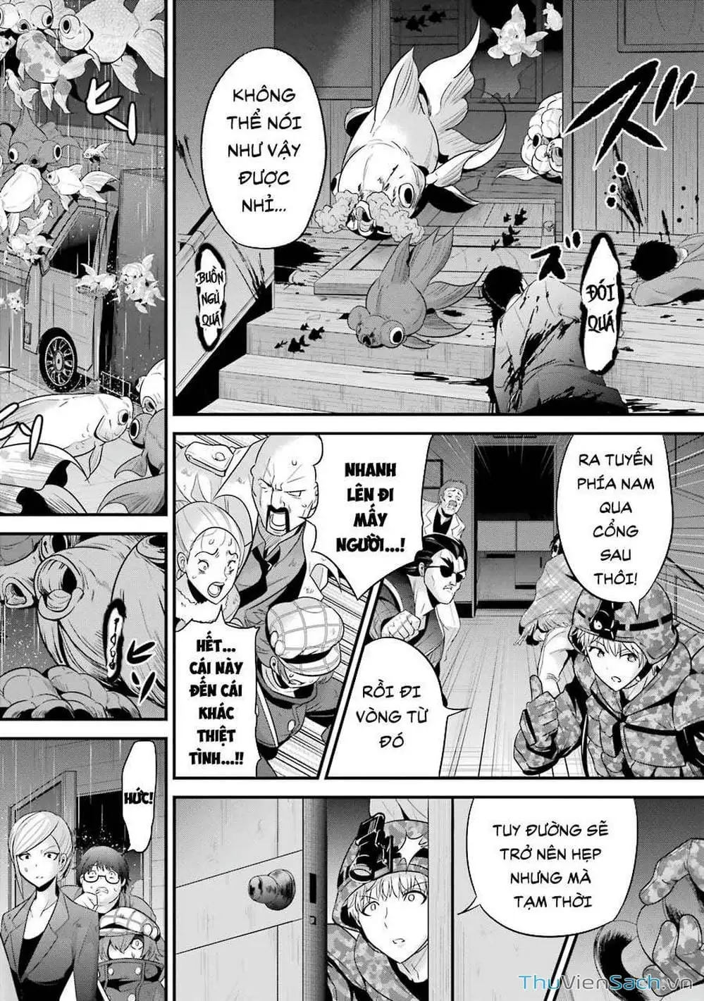 Truyện Tranh Cá Vàng Sát Thủ - Shibuya Kingyo trang 4