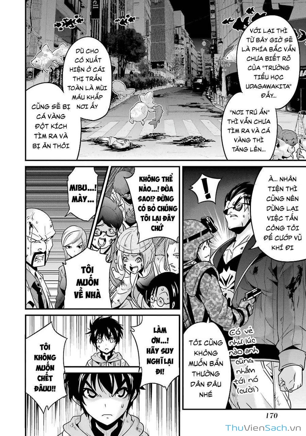 Truyện Tranh Cá Vàng Sát Thủ - Shibuya Kingyo trang 4