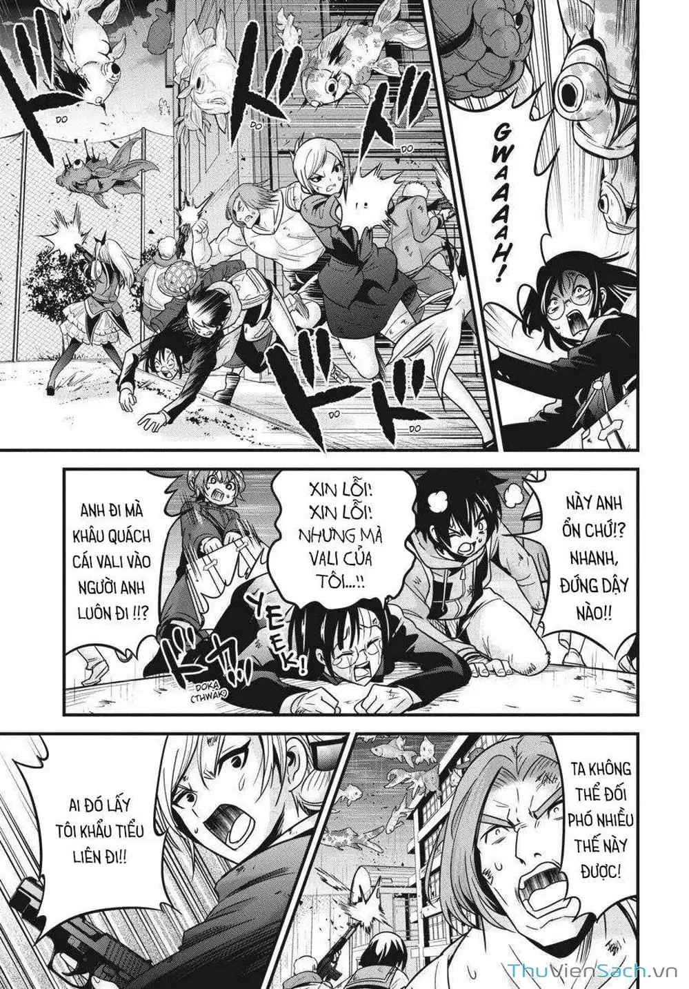 Truyện Tranh Cá Vàng Sát Thủ - Shibuya Kingyo trang 4