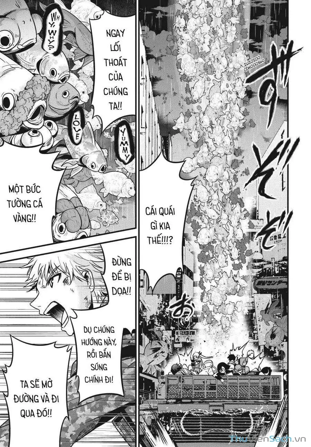 Truyện Tranh Cá Vàng Sát Thủ - Shibuya Kingyo trang 4