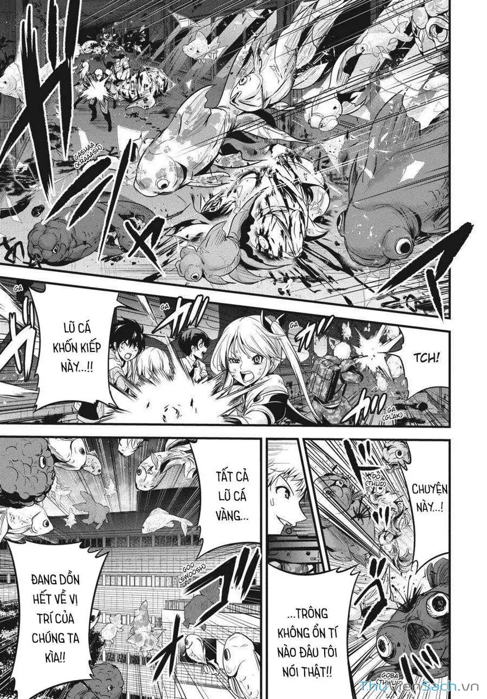 Truyện Tranh Cá Vàng Sát Thủ - Shibuya Kingyo trang 4