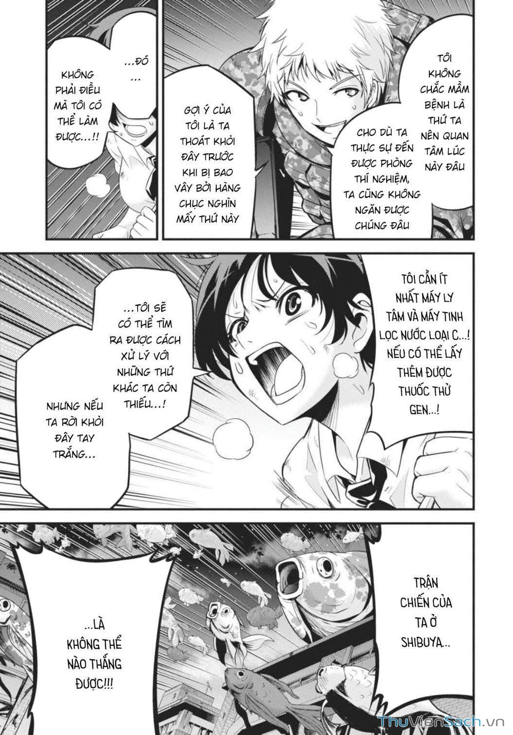 Truyện Tranh Cá Vàng Sát Thủ - Shibuya Kingyo trang 4