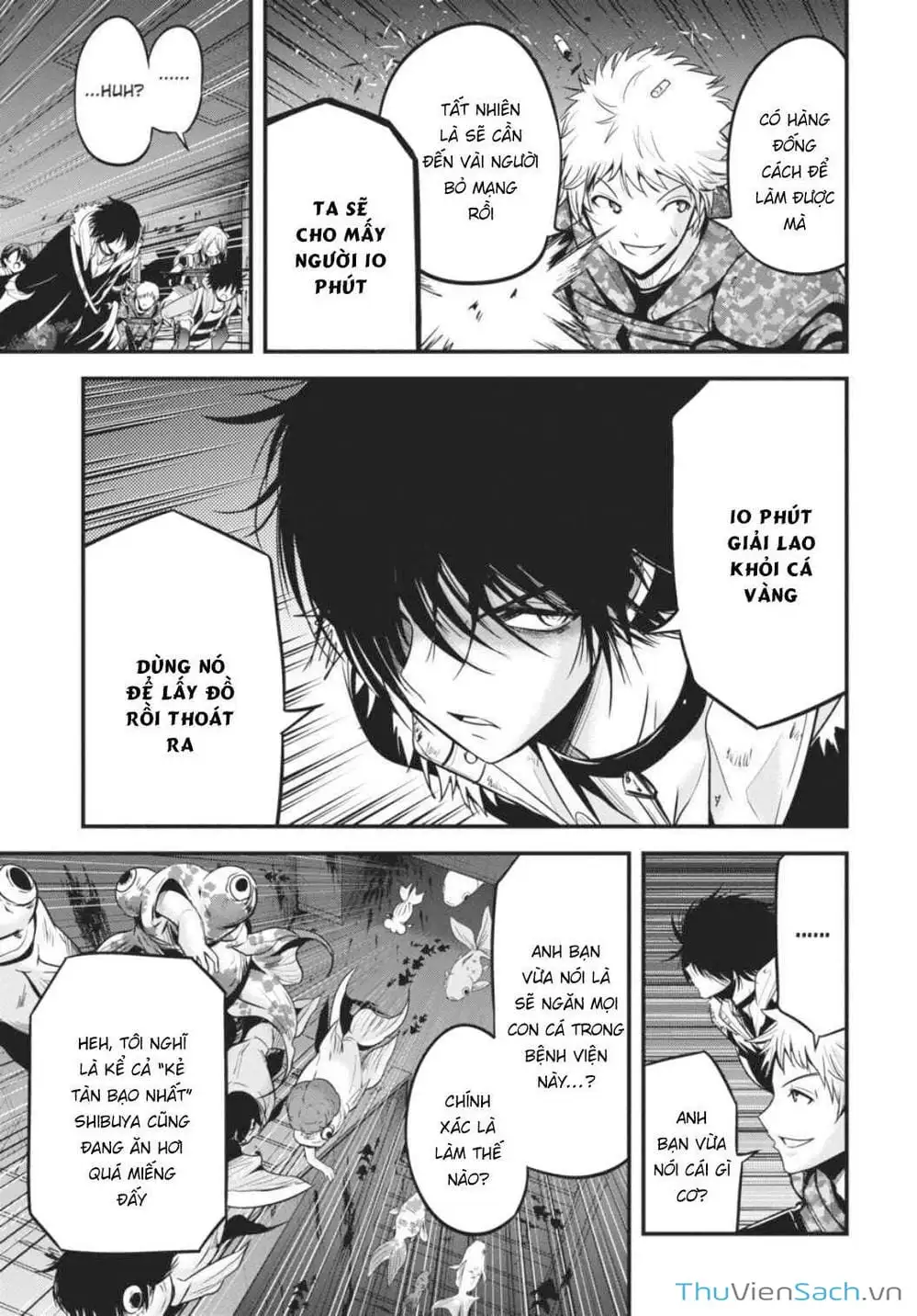 Truyện Tranh Cá Vàng Sát Thủ - Shibuya Kingyo trang 4