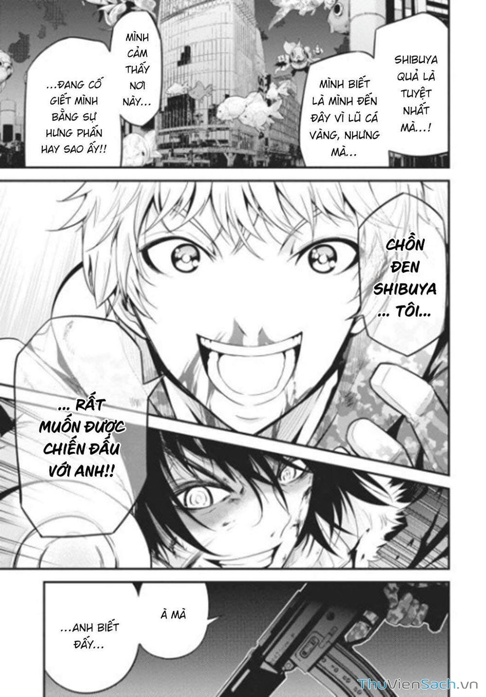Truyện Tranh Cá Vàng Sát Thủ - Shibuya Kingyo trang 4