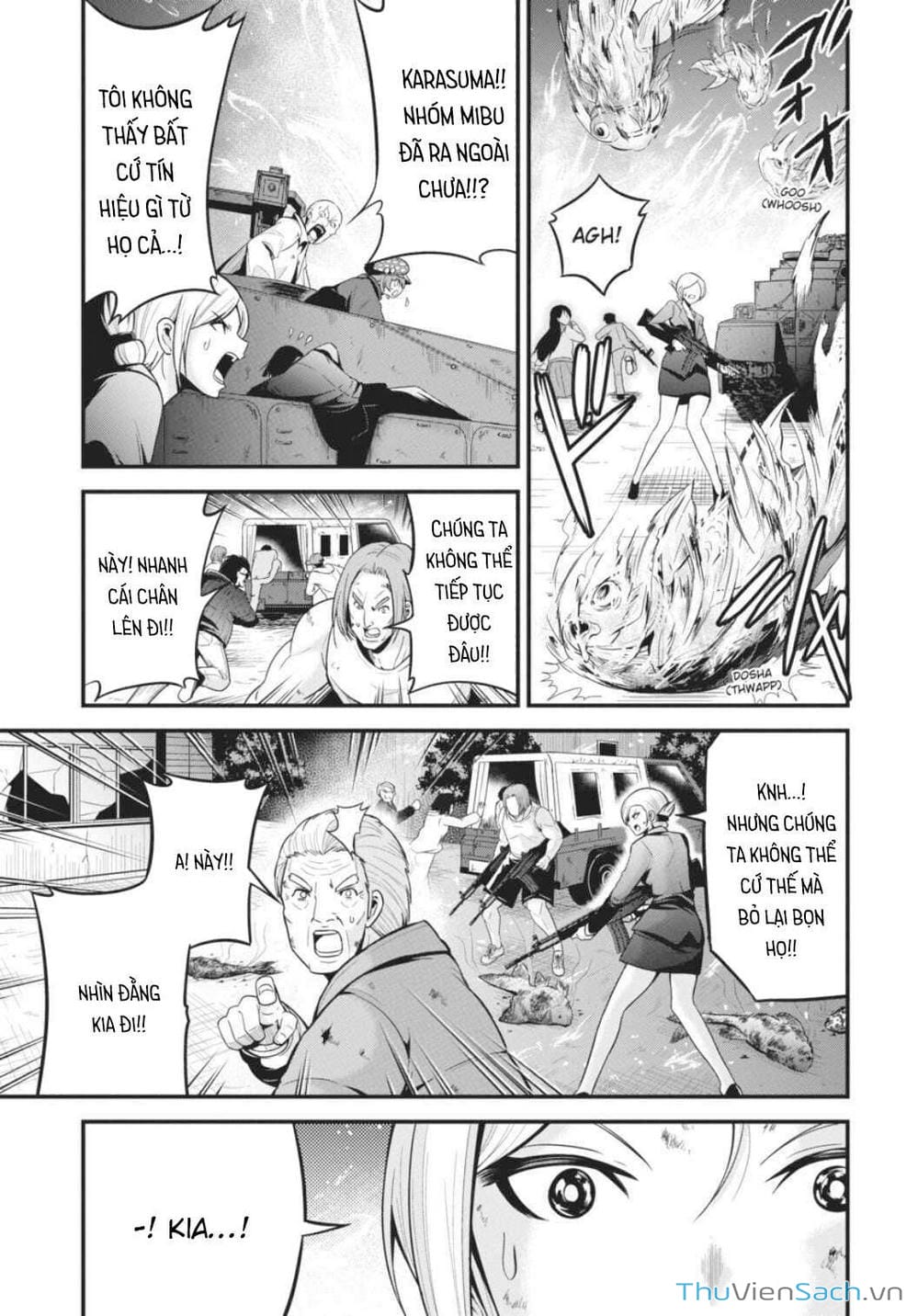 Truyện Tranh Cá Vàng Sát Thủ - Shibuya Kingyo trang 4