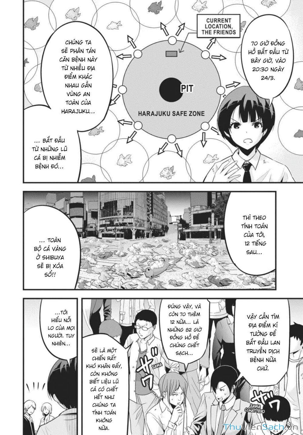 Truyện Tranh Cá Vàng Sát Thủ - Shibuya Kingyo trang 4