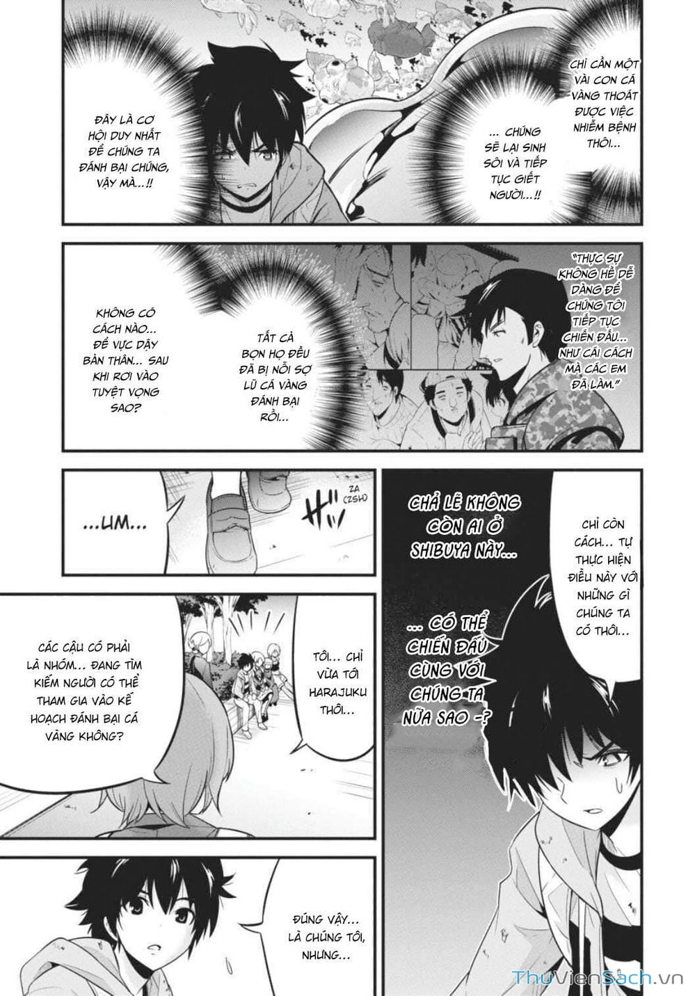 Truyện Tranh Cá Vàng Sát Thủ - Shibuya Kingyo trang 4