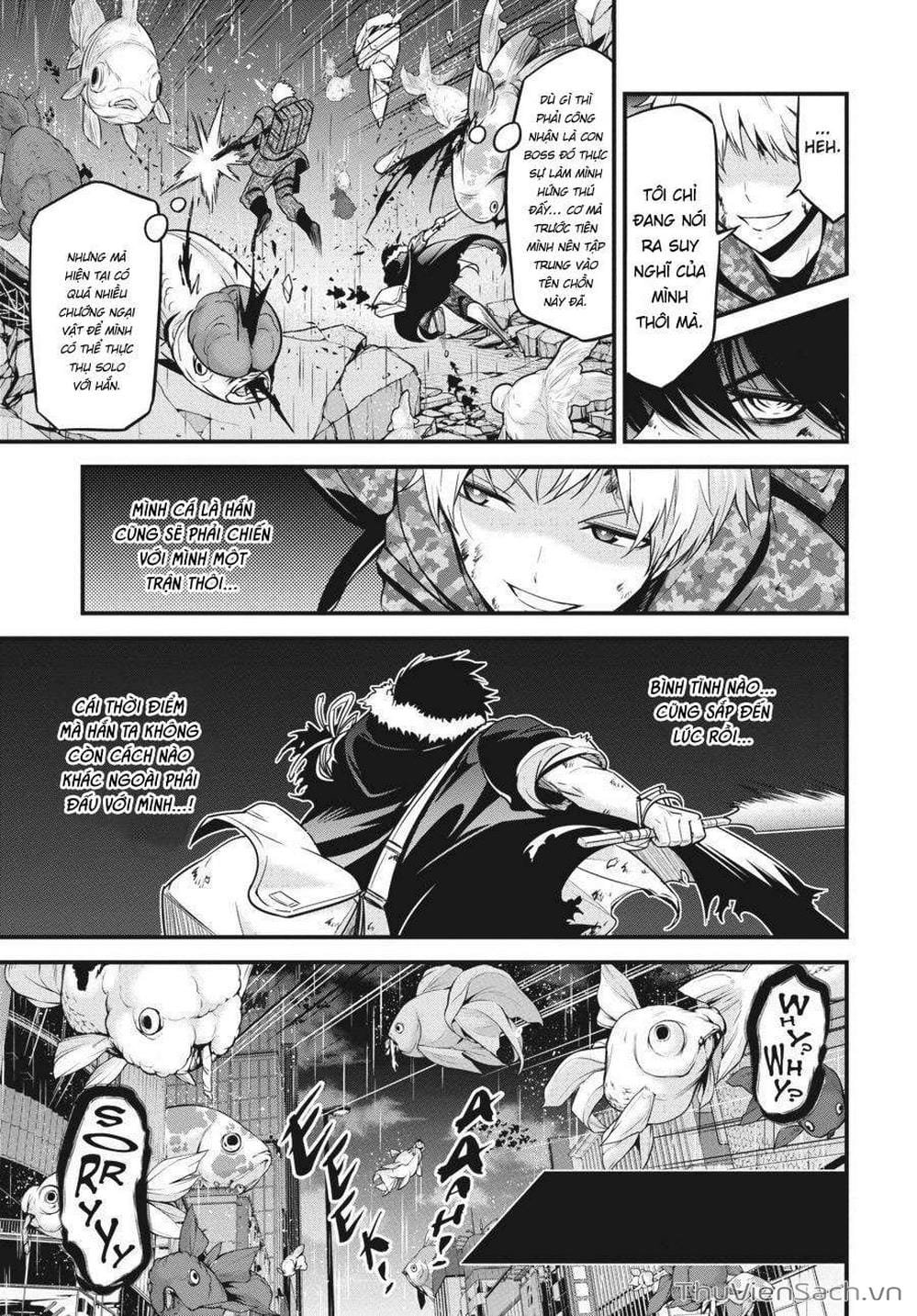 Truyện Tranh Cá Vàng Sát Thủ - Shibuya Kingyo trang 4