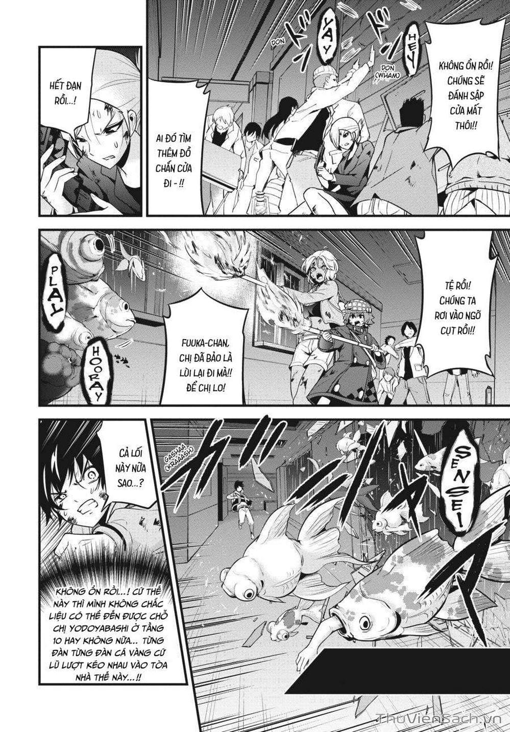Truyện Tranh Cá Vàng Sát Thủ - Shibuya Kingyo trang 4