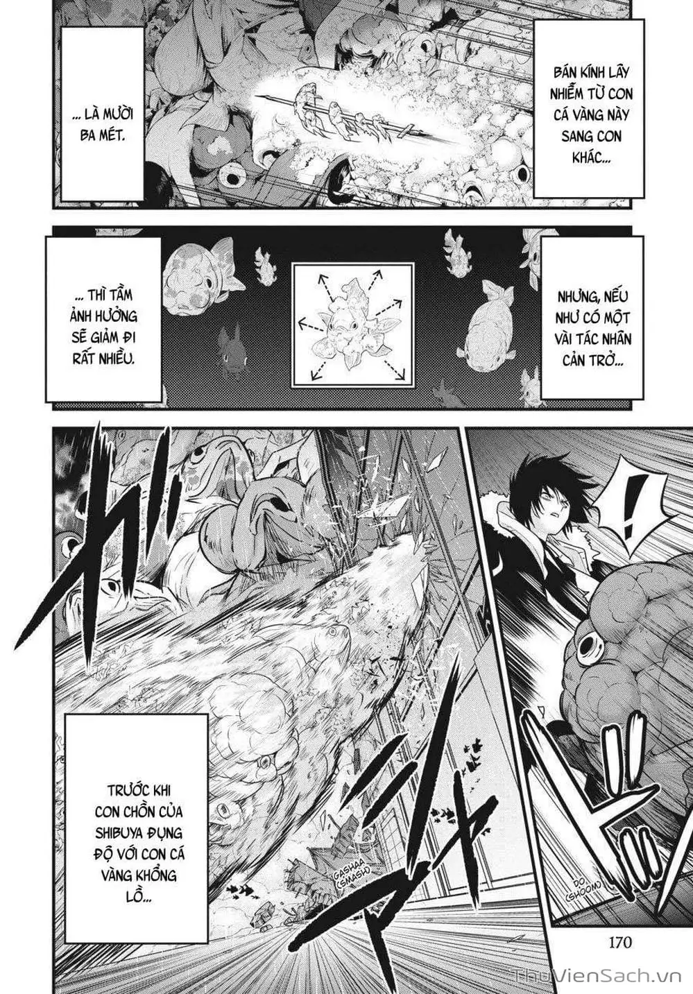 Truyện Tranh Cá Vàng Sát Thủ - Shibuya Kingyo trang 4