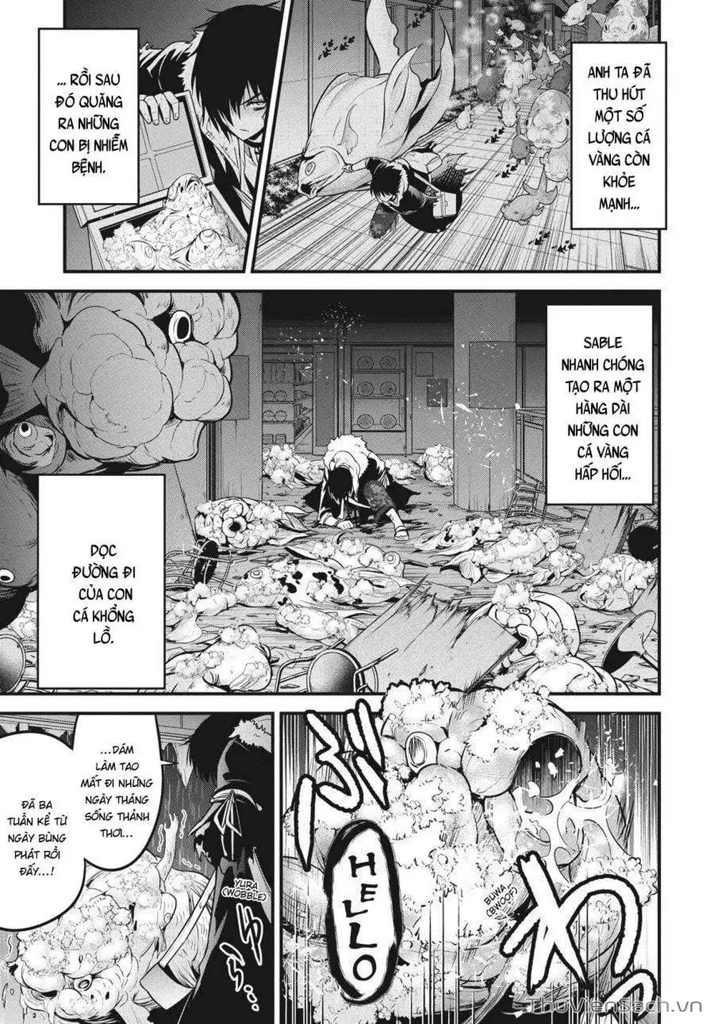 Truyện Tranh Cá Vàng Sát Thủ - Shibuya Kingyo trang 4